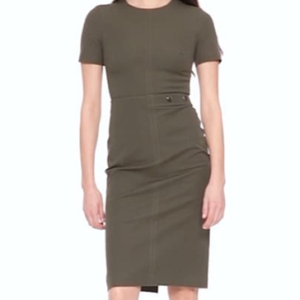 Army green Banana Republic dress - size 4